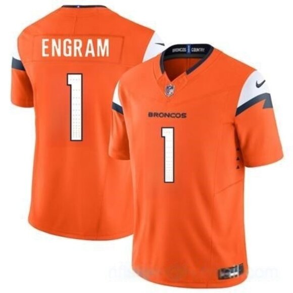Mens Youths Kids Womens Evan Engram Orange Stitched Vapor Jersey